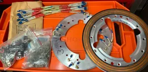 🇺🇸 king Air A100 BF Goodrich Prop Deice kit  2 Slip Ring 4E1676-1 New 77-900